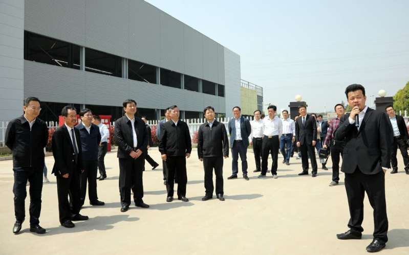 市委書記汪泉現場督查調研國茂減速機西部廠區項目？